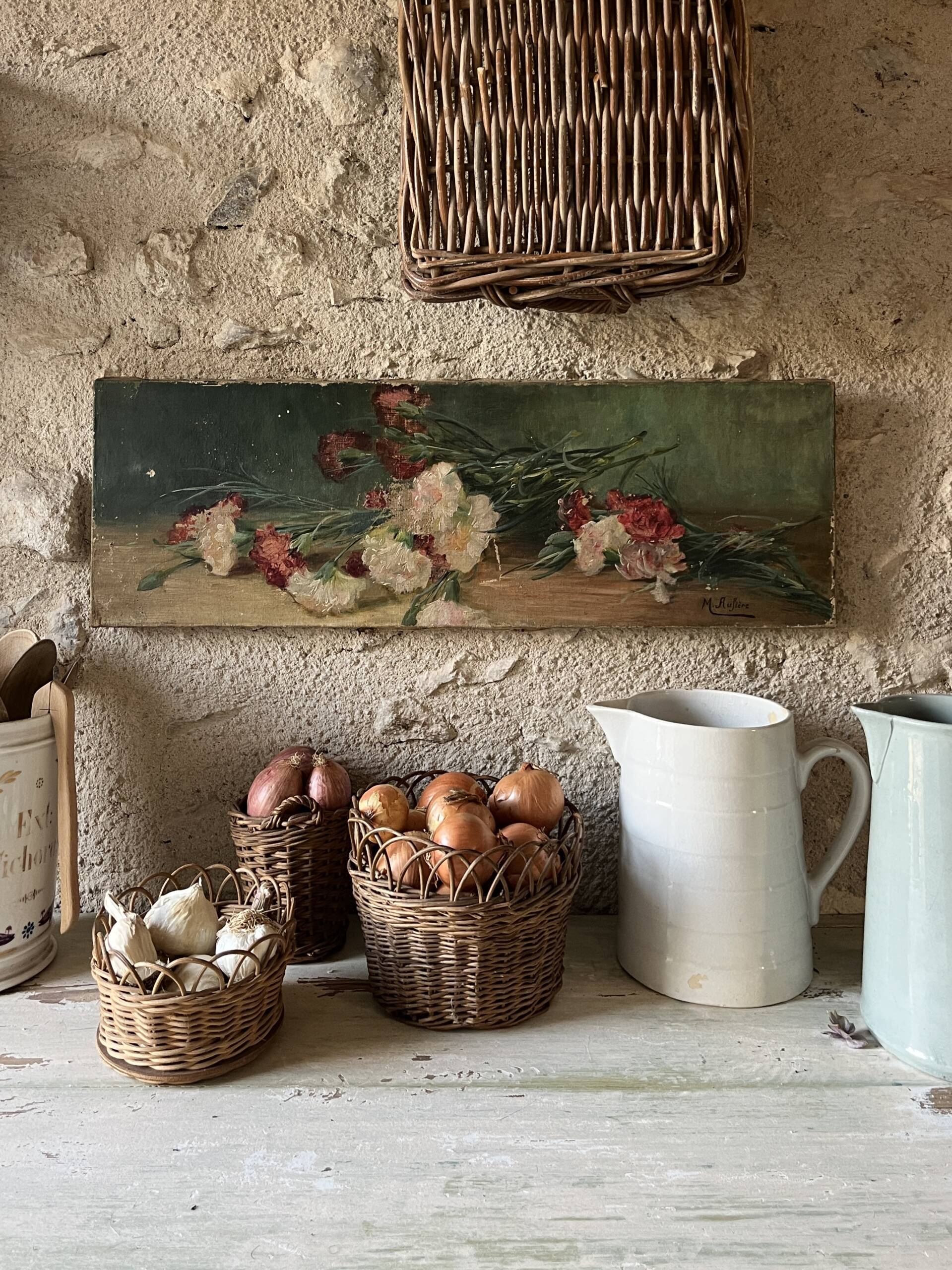 Nature morte aux œillets